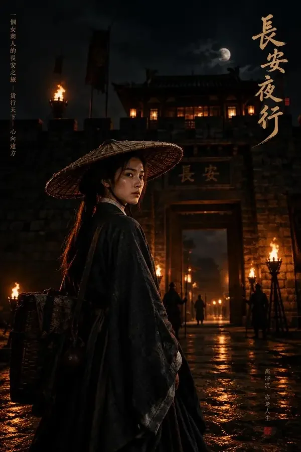 短剧《千夜不入秦》海报，穿越重生题材