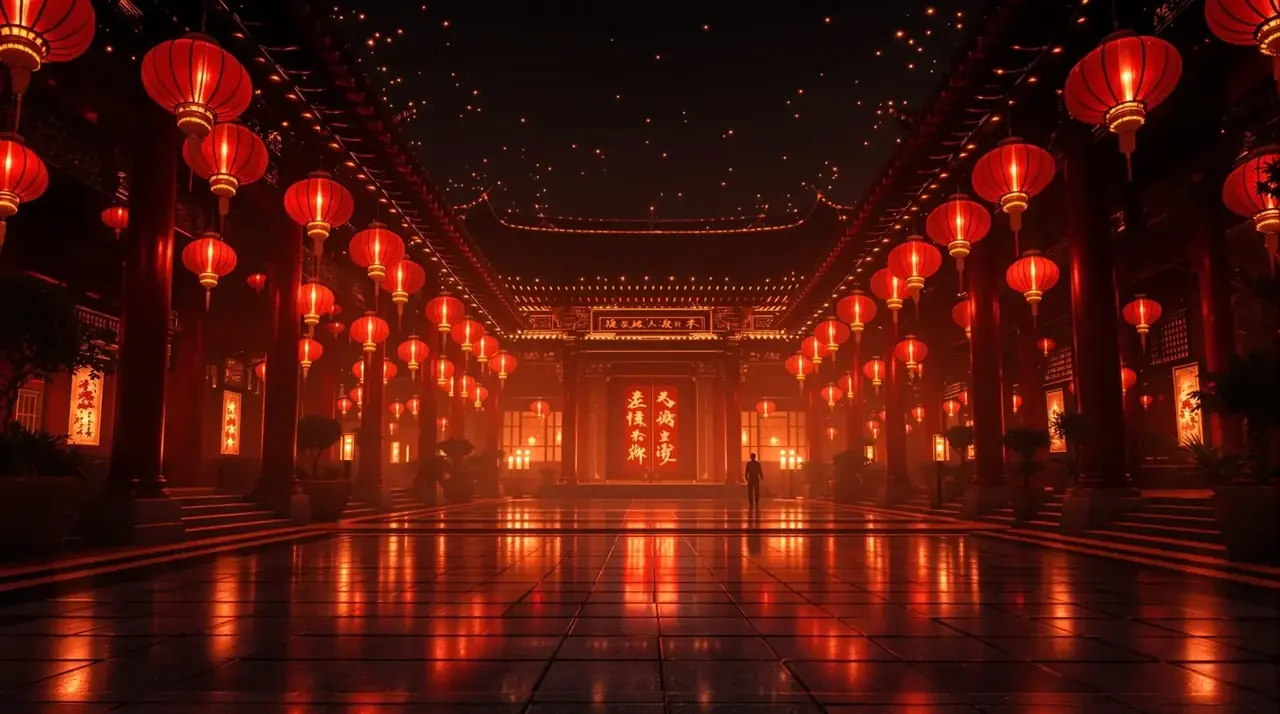 短剧《深闺第一娇》舞台追光主视觉，穿越重生题材，重生回十七岁，这一次她要嫁的只有权
